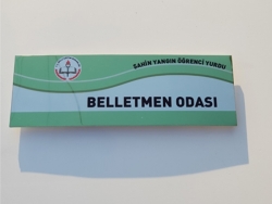 Uyarı Yön Levhaları ve Fosforlu Levhalar